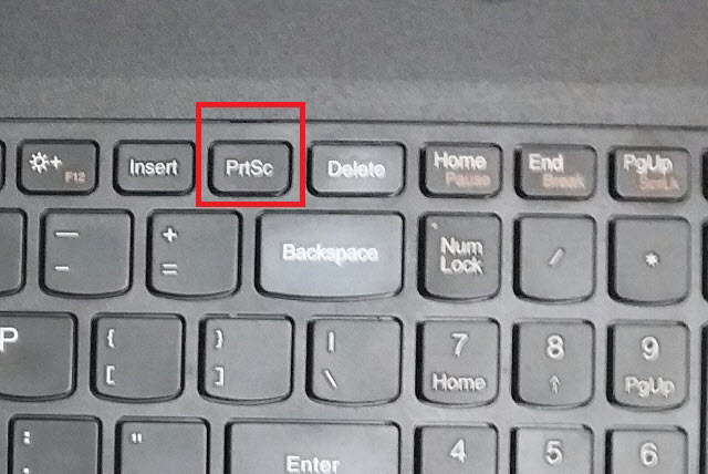 hp elitebook print screen on shift key