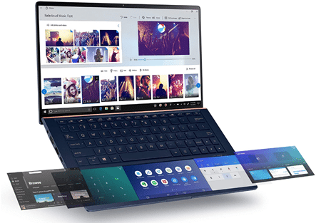 Asus ZenBook 13 3D Rendering Laptop