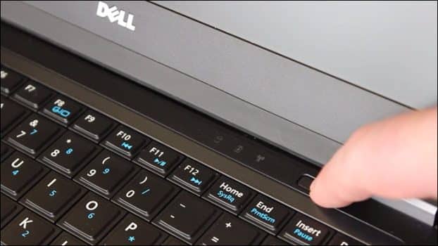 Dell Laptop Power Button
