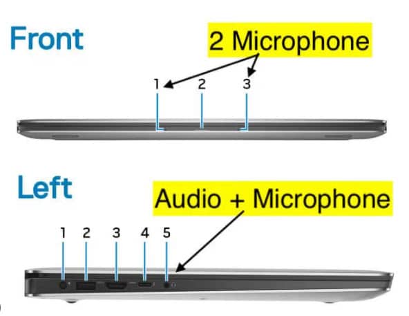 Mic Location On Dell Laptops